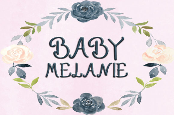 Baby Melanie Script Font for Polished Branding
