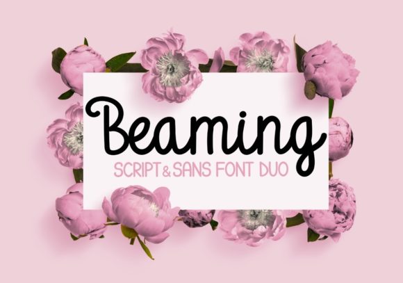 Beaming Duo Font for Modern Brand Identity