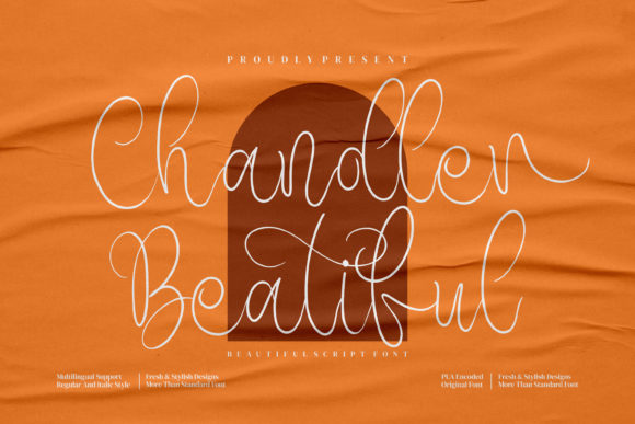 Chandler Beautiful Font for Elegant Branding