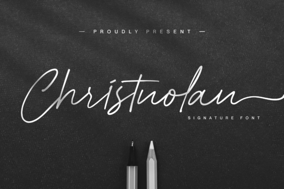 Christnolan Script Font for Elegant Digital Branding