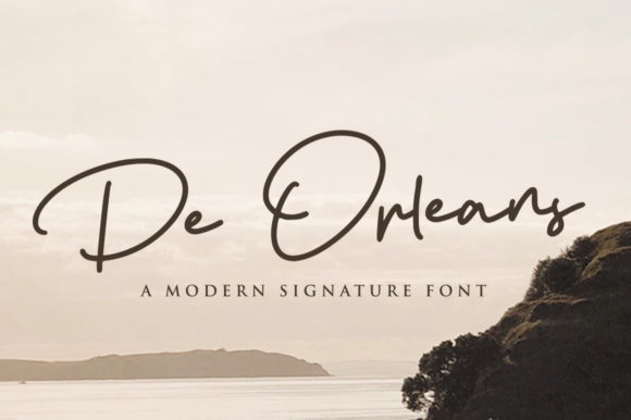 De Orleans: A Relaxed Script Font for Real Branding