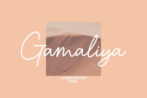 Gamaliya Font: Vintage Script Typeface for Elegant Branding