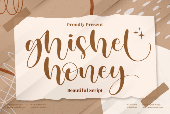 Ghisel Honey Font for Elegant Branding