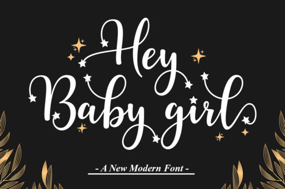 Hey Baby Girl: A Delicate Script Font for Elegant Editorial Design