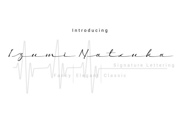 Izumi Natsuka Script Font for Elegant Brand Refresh
