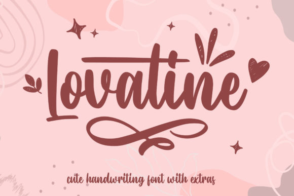 Lovatine Script Font for Elegant Handmade Design