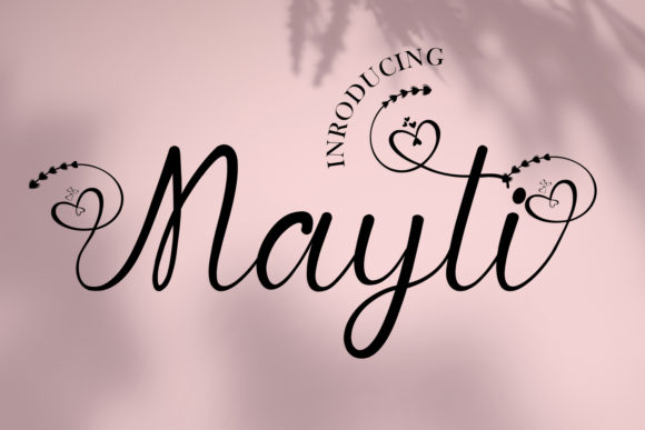 Mayti Script Font for Elegant Brand Identity