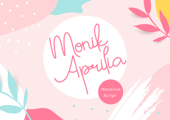 Monik Aprilia Script Font for Warm, Memorable Branding