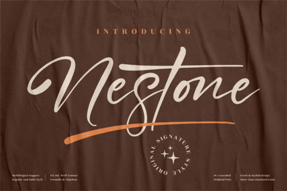 Nestone Script Font for Playful, Memorable Campaigns