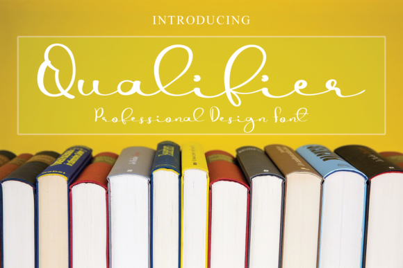 Qualifier Script Font for Elegant Handmade Designs