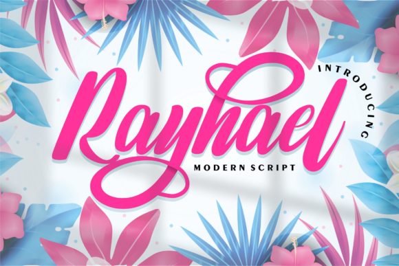 Rayhael Font for Elegant Branding
