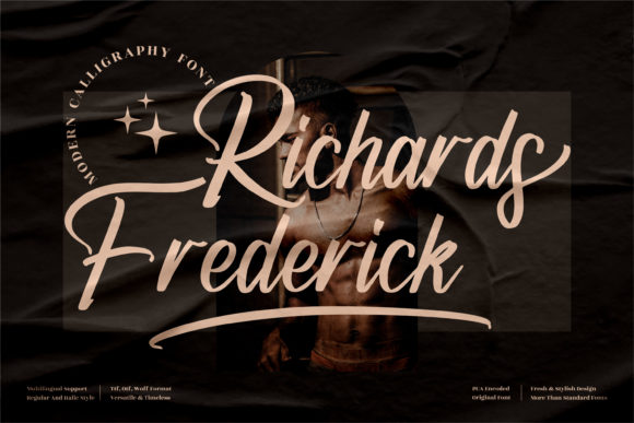 Richards Frederick Script Font for Scroll-Stopping Visuals