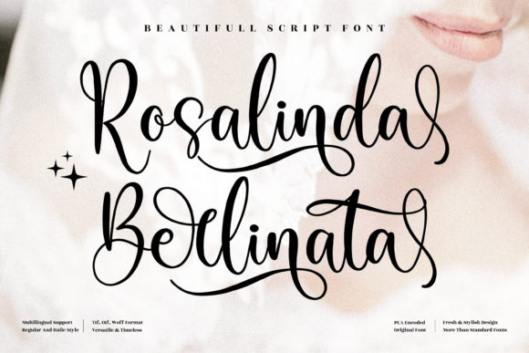 Rosalinda Berlinata: A Sophisticated Script Font for Campaign Design