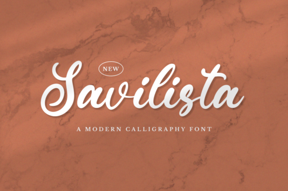 Savilista Script Font for Handmade Creators