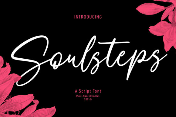 Soulsteps Script Font for Elegant Digital Design
