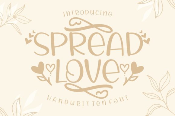 Spread Love Font for Elegant Branding