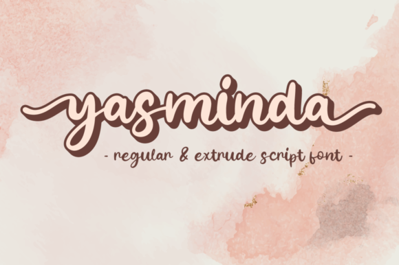 Yasminda Script Font for Elegant Handmade Design