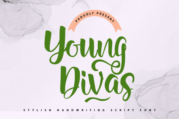 Young Divas: An Elegant Script Font for Modern Brand Identity
